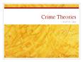 Crime%20Theories PowerPoint PPT Presentation
