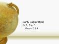 Early Exploration SOL 4 a-f PowerPoint PPT Presentation