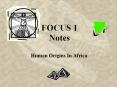 FOCUS 1 Notes PowerPoint PPT Presentation