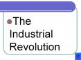 The Industrial Revolution PowerPoint PPT Presentation