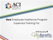 New Employee Assistance Program