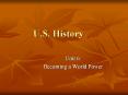 U.S. History PowerPoint PPT Presentation