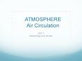 ATMOSPHERE Air Circulation PowerPoint PPT Presentation