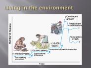Living in the environment