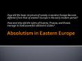 Absolutism in Eastern Europe PowerPoint PPT Presentation