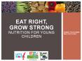 Eat Right, Grow Strong Nutrition for Young Children PowerPoint PPT Presentation