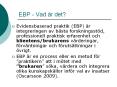 EBP - Vad  PowerPoint PPT Presentation