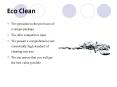Eco Clean PowerPoint PPT Presentation