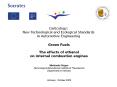 CarEcology:%20New%20Technological%20and%20Ecological%20Standards%20%20in%20Automotive%20Engineering%20%20Module%204.%20Green%20Fuels PowerPoint PPT Presentation
