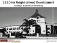 LEED-ND: A Tool For Public Health, Environmental Quality and Community Design PowerPoint PPT Presentation