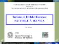 Turismo ed Ecolabel Europeo: FATTIBILIT PowerPoint PPT Presentation