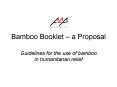 Bamboo Booklet  PowerPoint PPT Presentation