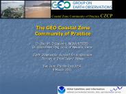 The GEO Coastal Zone