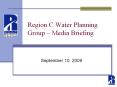 Region C Water Planning Group  PowerPoint PPT Presentation