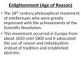 Enlightenment (Age of Reason) PowerPoint PPT Presentation