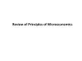 Review of Principles of Microeconomics PowerPoint PPT Presentation