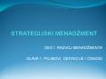 STRATEGIJSKI MENAD PowerPoint PPT Presentation