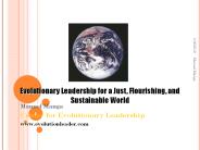 Center for Evolutionary Leadership