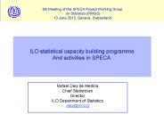 ILO statistical capacity building programme