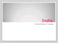 India PowerPoint PPT Presentation