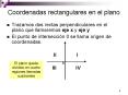 Coordenadas rectangulares en el plano PowerPoint PPT Presentation