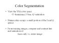 Color Segmentation PowerPoint PPT Presentation