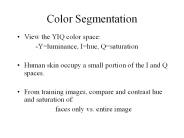 Color Segmentation