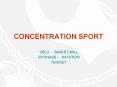 CONCENTRATION SPORT PowerPoint PPT Presentation