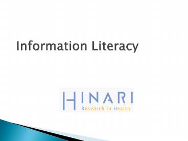 Information Literacy