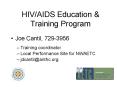 HIV/AIDS Education PowerPoint PPT Presentation