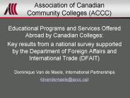 Association of Canadian Community Colleges (ACCC)