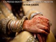 Express Gratitude with Unique Muslim Invitation Cards