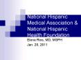 National Hispanic Medical Association PowerPoint PPT Presentation