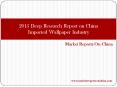 2015 Deep Research Report on China Imported Wallpaper Industry PowerPoint PPT Presentation