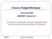 Cours d