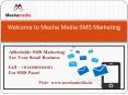 Mesha Media SMS Marketing