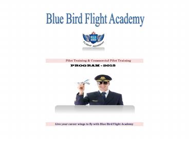 Pilot Training,Commercial Pilot Training,Commercial Pilot License