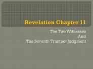 Revelation Chapter 11