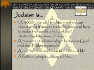 Judaism is