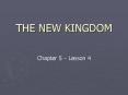 THE NEW KINGDOM PowerPoint PPT Presentation