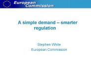A simple demand 