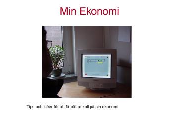 Min Ekonomi