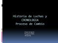 Historia de Luchas y CRONOLOGIA Proceso de Cambio PowerPoint PPT Presentation