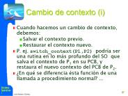 Cambio de contexto (i)