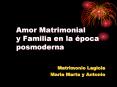 Amor Matrimonial y Familia en la  PowerPoint PPT Presentation