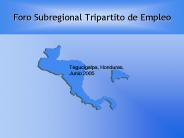 Foro Subregional Tripartito de Empleo