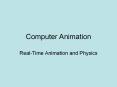 Computer Animation PowerPoint PPT Presentation