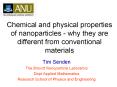Chemical and physical properties of nanoparticles - why they are different from conventional materials PowerPoint PPT Presentation