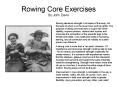 Rowing Core Exercises By John Davis PowerPoint PPT Presentation