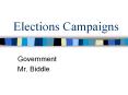 Elections Campaigns PowerPoint PPT Presentation